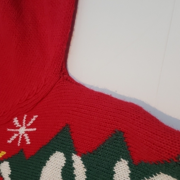 𝅺happy Holidays Urban Heritage Ugly Christmas Sweater Dogs Pugs Lights Up Rec - Picture 4 of 13